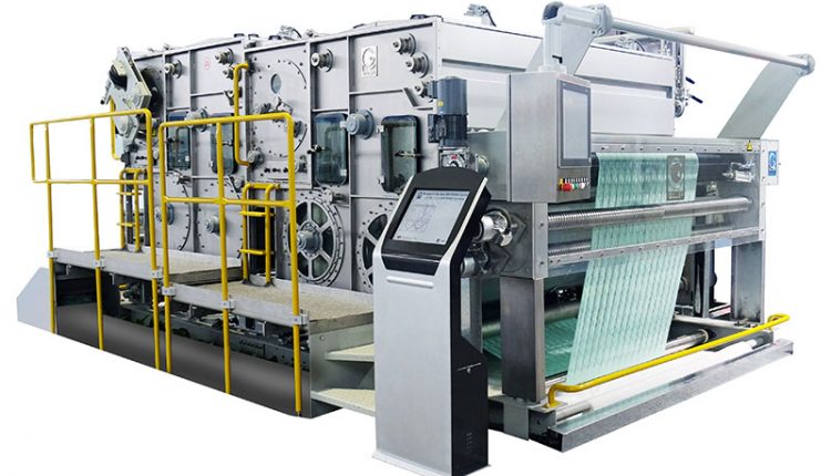 The Goller Sintensa Cyclone drum washing system.